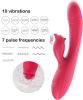 G Spot Vibrator ;  Rose Sex Toys for Clitoris G-spot Stimulation; Waterproof Dildo Vibrator with 10Powerful Vibrations Dual Motor Stimulator for Women