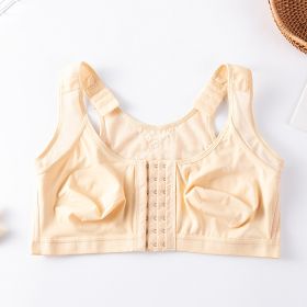 Front Closure Sports Bra For Women (Option: Apricot-M)