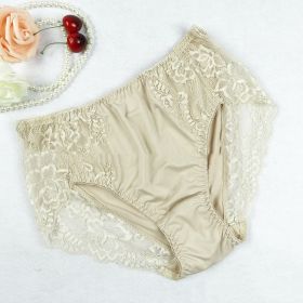 Plus-sized Plus-sized Women's Underwear (Option: Skin Color-LL)