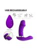 Smart Heating Wearable Vibrator Butterfly Clitoral Vibrator Double Vibrator Silicone Vibrator Adult Sex Toys Sex Stimulator